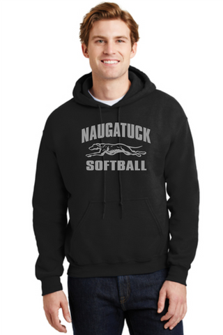 Naugatuck Softball Unisex Cotton Blend Hooded Sweatshirt