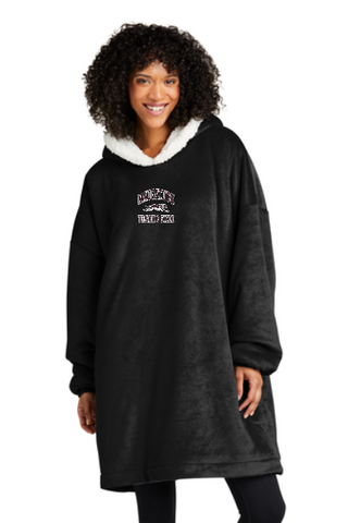 Naugatuck Football Fleece Poncho