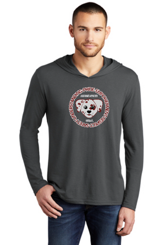 ANDREW AVE. LONGSLEEVE TRI-BLEND HOODED SHIRT