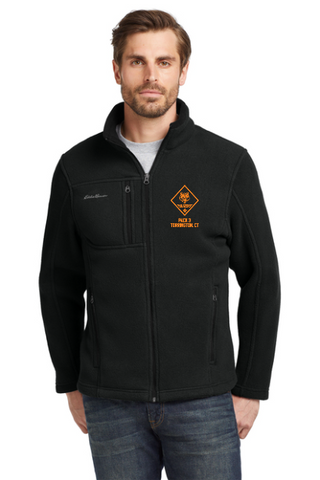 PACK 3 EDDIE BAUER ADULT EMBROIDERED FLEECE FULL ZIP JACKET