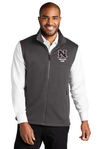Naugatuck Band Embroidered Smooth Fleece Vest