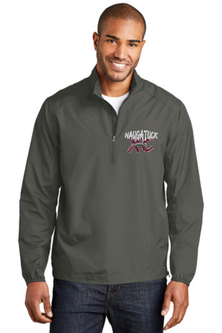 Naugatuck Cross Country 1/2 zip windbreaker