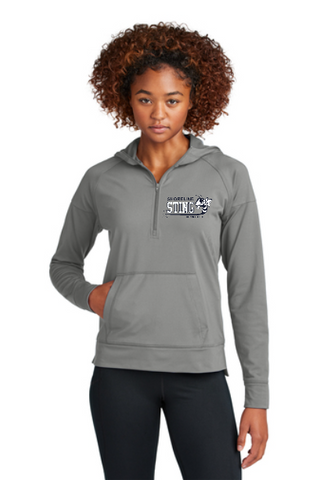 Shoreline Sting Sport-Tek® Sport-Wick® Stretch 1/2-Zip Hoodie Adult and Ladies