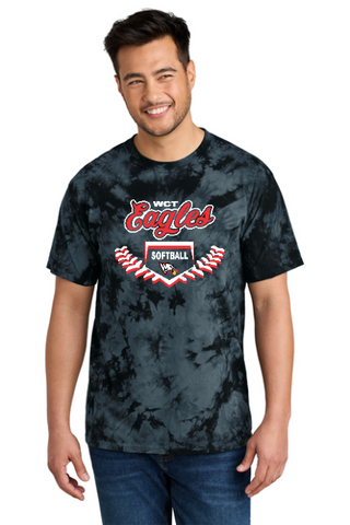 WCT Eagles Youth & Adult Short Sleeve tye-dyed t-shirt