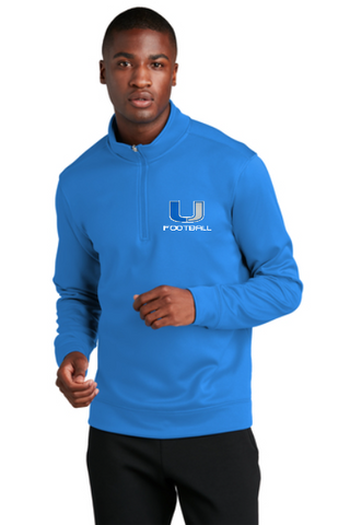 ATI 1/4 Zip Embroidered Performance Pullover Sweatshirt