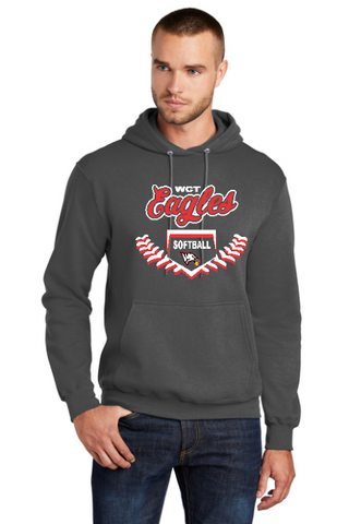 Wolcott Eagles Cotton Blend Hoodie