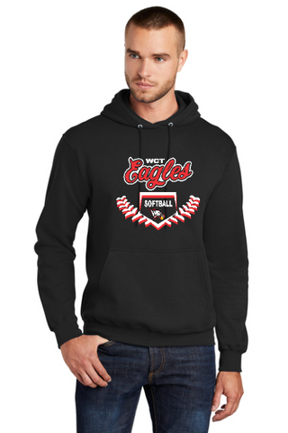 Wolcott Eagles Cotton Blend Hoodie