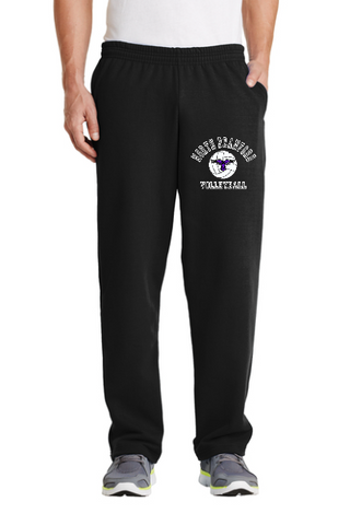 NORTH BRANFORD VOLLEYBALL OPEN BOTTOM SWEATPANTS