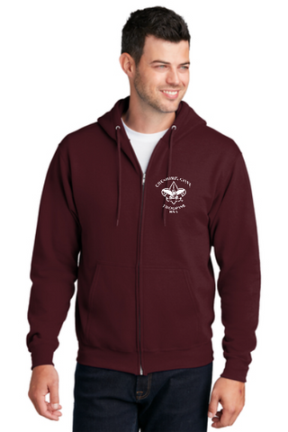 TROOP 198 COTTON BLEND FULL ZIP HOODED SWEATSHIRT