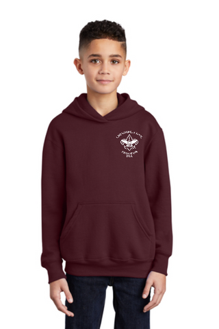 TROOP 198 COTTON BLEND HOODED SWEATSHIRT