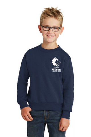 Woodrow Wilson Cotton Blend Crewneck Sweatshirt Youth & Adult