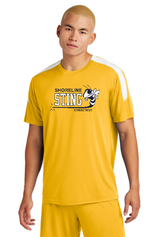 Shoreline Sting Polyester Color block Wicking t-shirt Youth and Adult