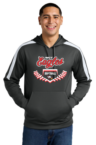 WCT EAGLES WICKING COLOR BLOCK HOODIE
