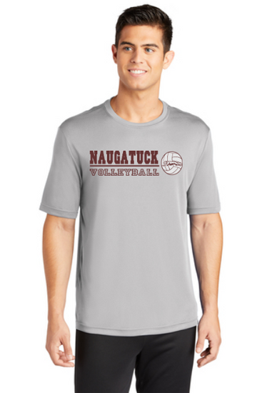 Naugatuck Volleyball Wicking Unisex T-shirt
