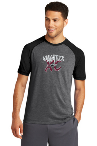 NAUGATUCK CROSS COUNTRY TRIBLEND WICKING T-SHIRT
