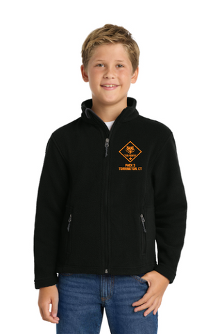 PACK 3 YOUTH AND ADULT EMBROIDERED FLEECE FULL ZIP JACKETS