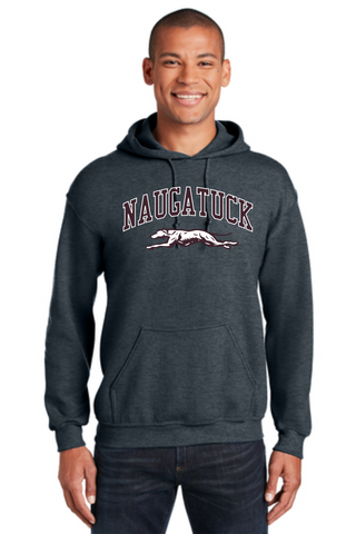 Naugatuck Greyhound Cotton Blend Hooded Sweatshirt