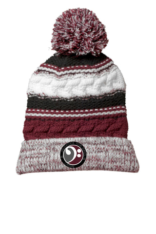 NHS Chambers & Choirs Pom Pom knit beanie cap