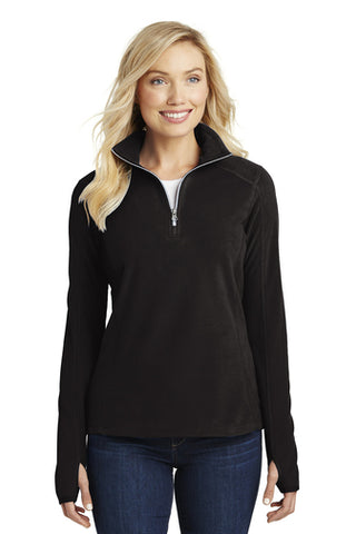 Jettie S. Tisdale Ladies 1/4 Zip Microfleece