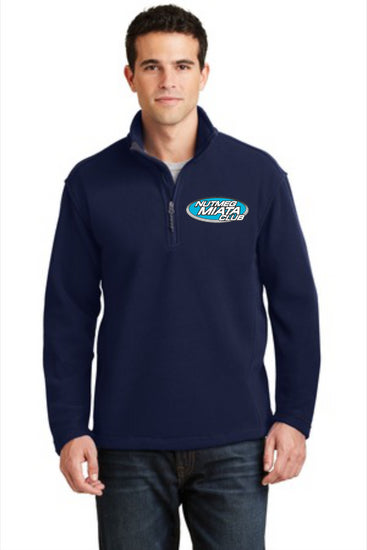 Nutmeg Miata 1/4 Zip Men's Fleece