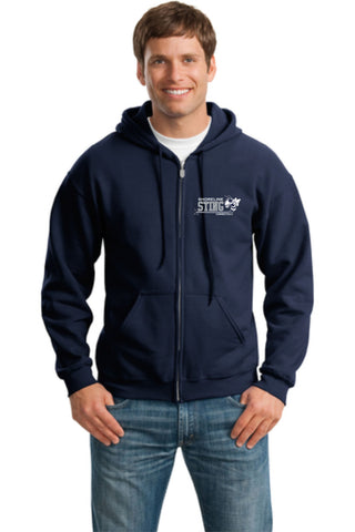 Shoreline Sting Adult Unisex Full Zip Hooded Sweatshirt