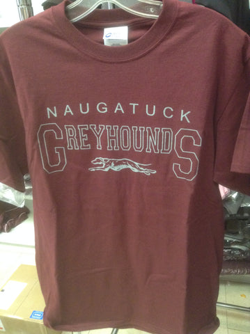 Unisex Cotton T-Shirt Naugatuck Greyhounds