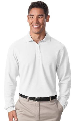 CBVO Unisex Cotton Long-sleeve Polo