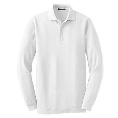 CBVO Unisex Cotton Long-sleeve Polo