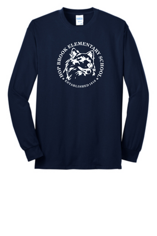 Hop Brook Longsleeve Cotton Youth & Adult T-shirt