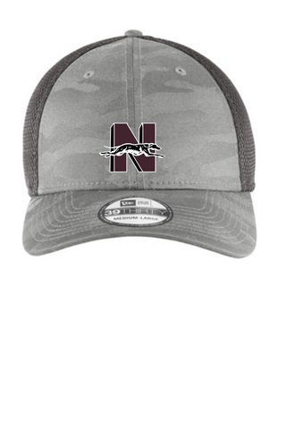 Naugatuck Football New Era Camo Hex Fitted Hat