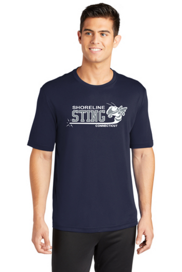 Shoreline Sting Polyester Wicking t-shirt Youth and Adult