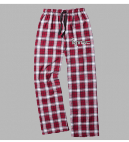 Naugatuck Thunderfish Embroidered Adult PJ Flannel Pants