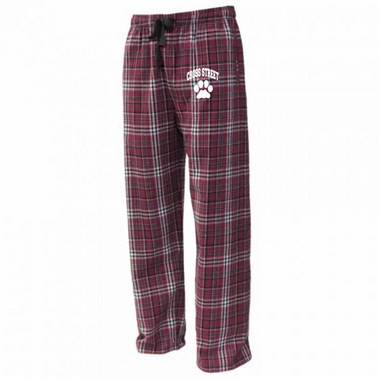 Cross Street PJ Pants Youth and Adult