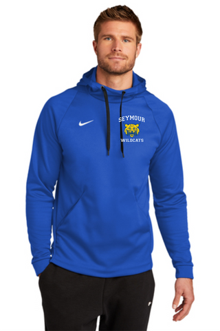 Seymour WILDCATS Nike Therma-FIT Pullover Fleece Hoodie
