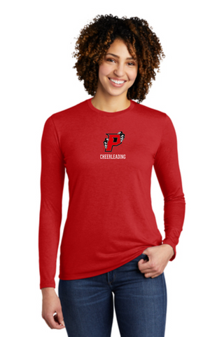 Pomperaug Cheer LADIES Longsleeve Fitted Shirt