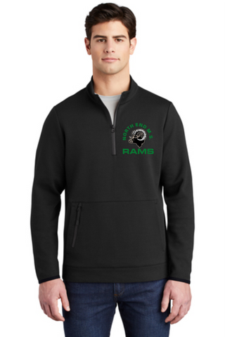RAMS 1/4 Zip Heavyweight Pullover