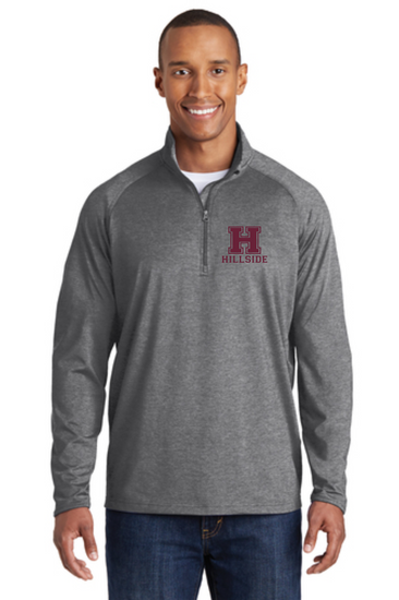 Hillside Men's 1/2 Zip Sport-wick Stretch Pullover