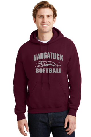 Naugatuck Softball Unisex Cotton Blend Hooded Sweatshirt