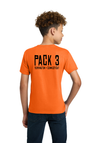PACK 3 COTTON YOUTH AND ADULT T-SHIRT