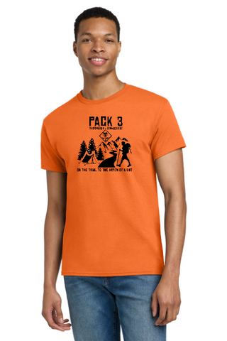 PACK 3 COTTON YOUTH AND ADULT T-SHIRT