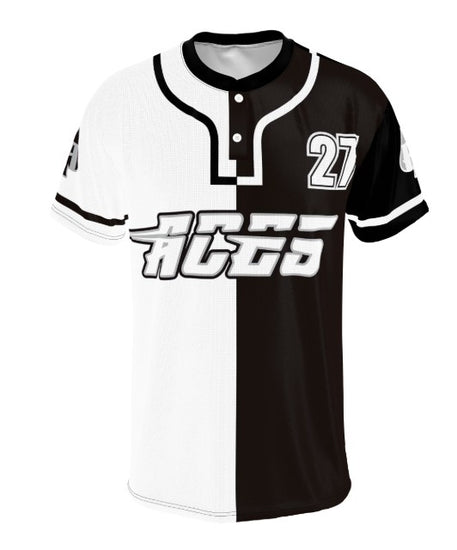 Baseball Unisex 2 button Jersey