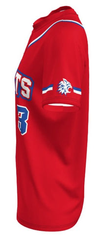 Softball Ladies 2 button Jersey