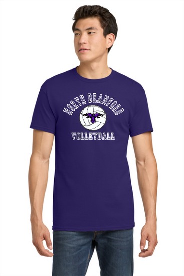 NORTH BRANFORD VOLLEYBALL COTTON BLEND T-SHIRT