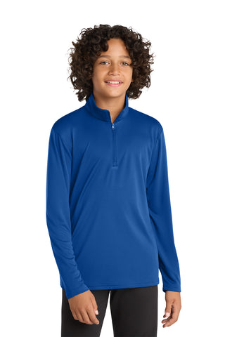 KE GOODWIN 26 PRINTED 1/4 ZIP PERFORMANCE SHIRT