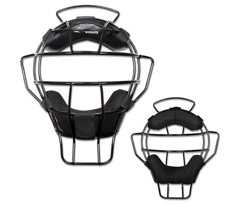 Umpire Ultra Light Weight-Leather Covered Mask