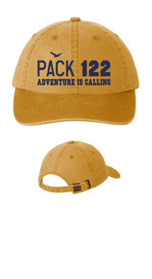 PACK 122 EMBROIDERED PIGMENT DYED HAT