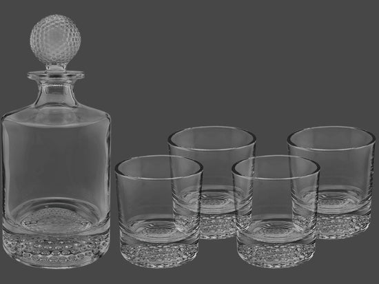 Golf Decanter Glass Gift Set by Polar Camel