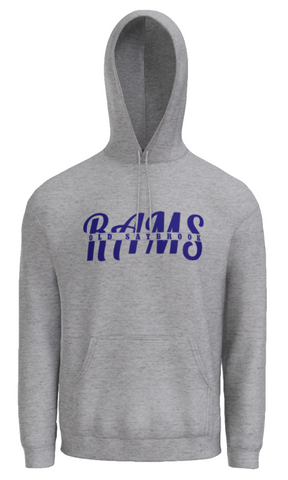 KE GOODWIN CROSS THROUGH LOGO HOODED SWEATSHIRT