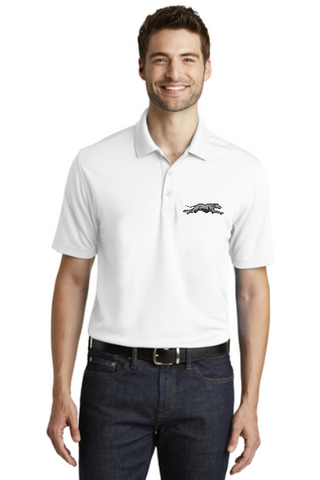 UV Dry Fit Polo Shirt with greyhound embroidered