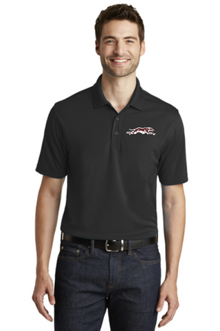 UV Dry Fit Polo Shirt with greyhound embroidered